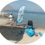 Photo Du Paddle Bleu Et Fauteuil
